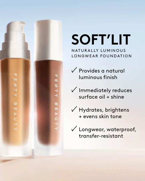 Soft’lit Naturally Luminous Longwear Foundation — 350 - Image 9