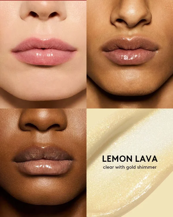 Gloss Bomb Heat Universal Lip Luminizer + Plumper — Lemon Lava - Image 6