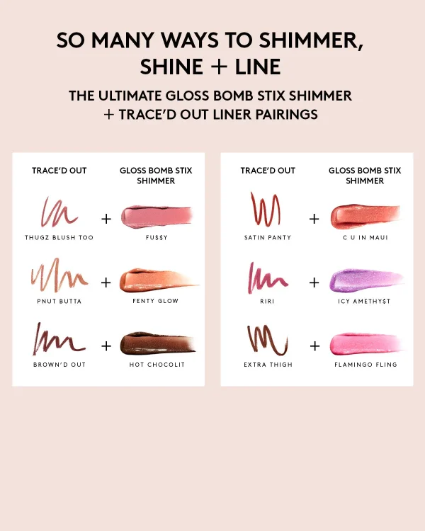 Gloss Bomb Stix High-Shine Gloss Stick — Shimmering Fenty Glow - Image 7