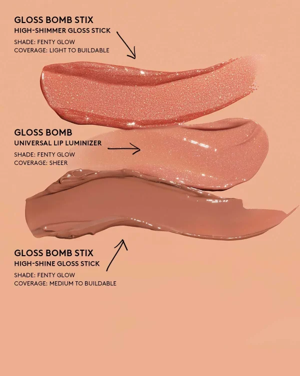 Gloss Bomb Stix High-Shine Gloss Stick — Shimmering Fenty Glow - Image 6
