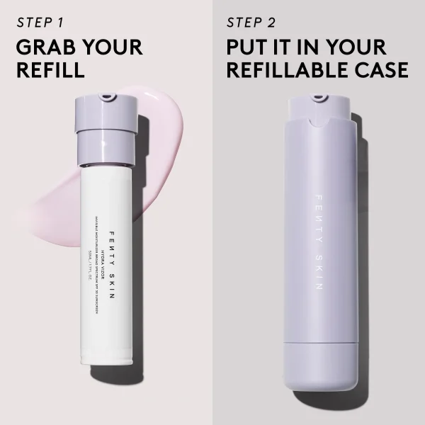 Hydra Vizor Refill Invisible Moisturizer Broad Spectrum Spf 30 Sunscreen with Niacinamide + Kalahari Melon - Image 10